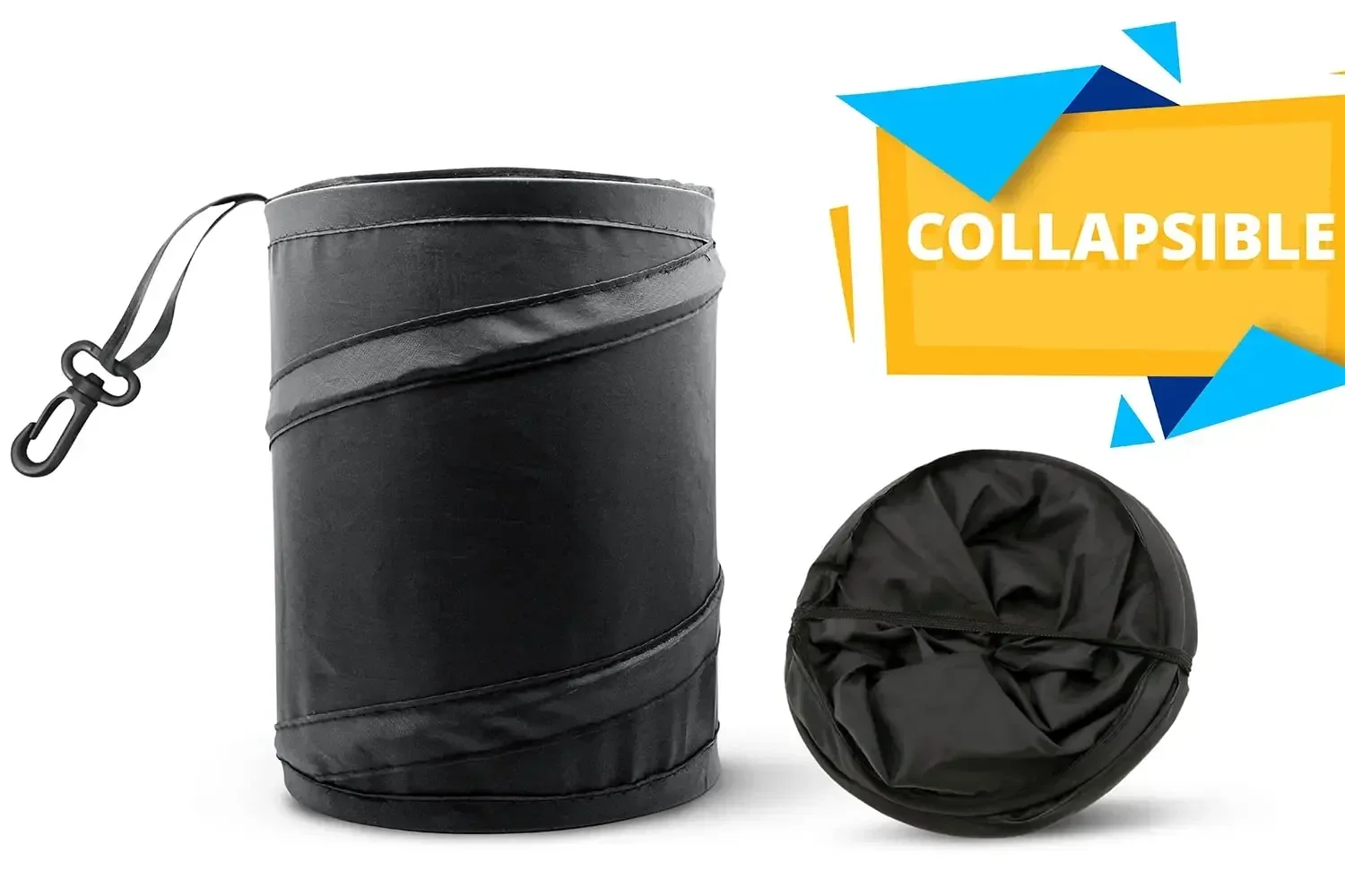 Waterproof Car Trash Can With Lid - Car Trash Can, Portable Garbage Bin,