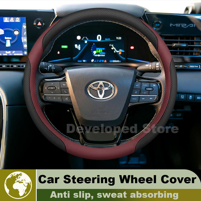 Car Steering Wheel Cover For T - Car Steering Wheel Cover Anti Slip Breathable recension och pris