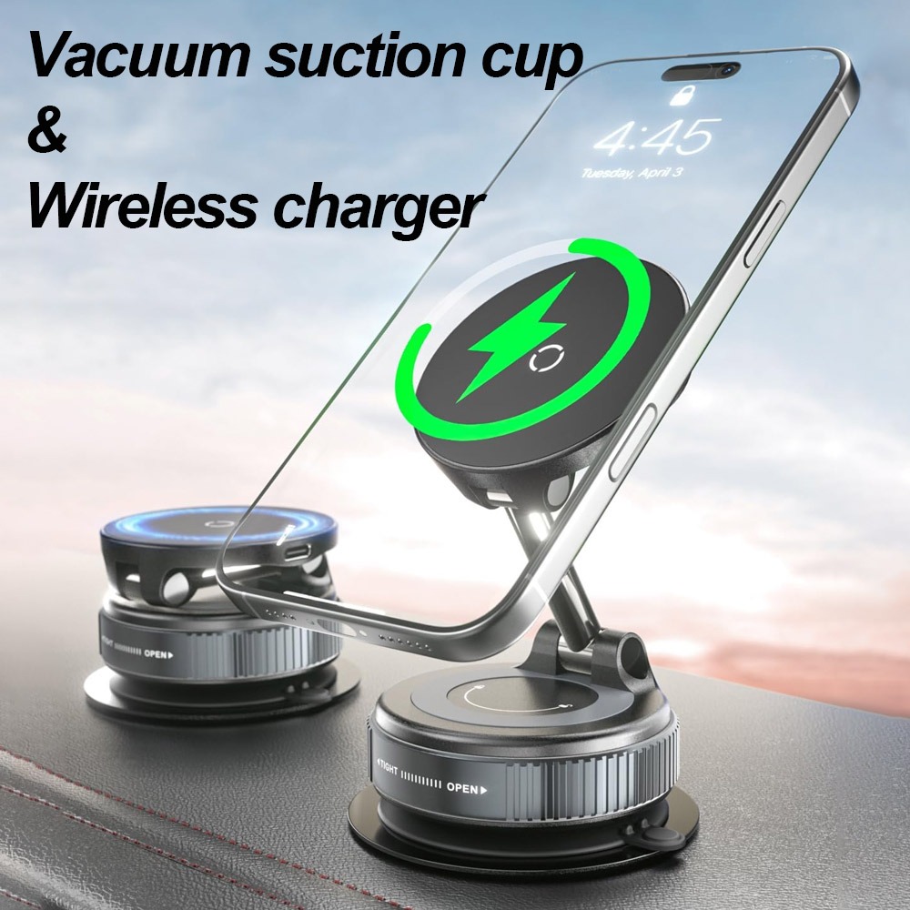 Car Magnetic Wireless Charger  - Wireless Car Charger Mount Fast Charging recension och pris