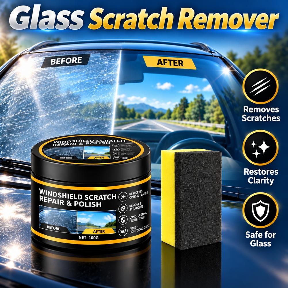 1pc Glass Scratch Repair Paste - Car Scratch Repair Polishing Wax Paste recension och pris