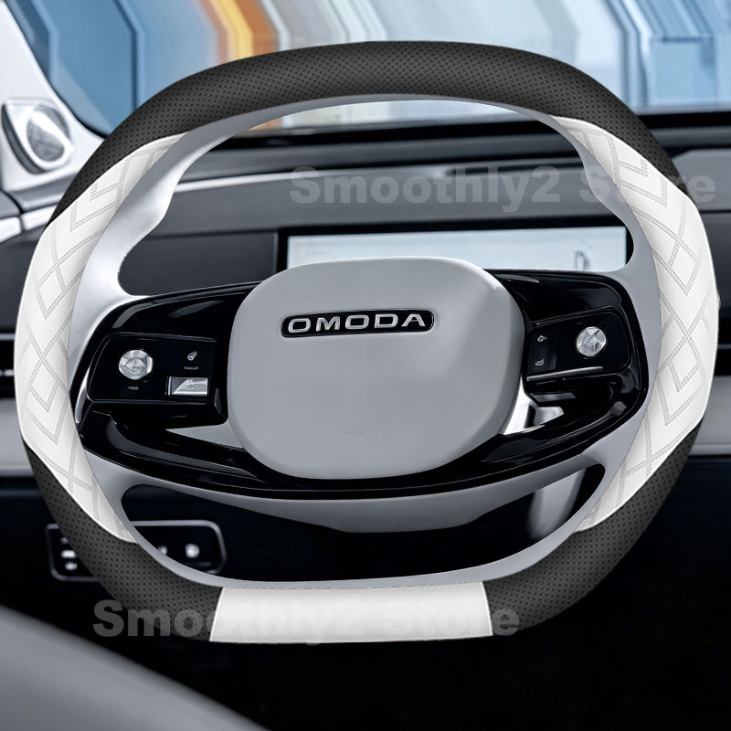 Car Leather Steering Wheel Cov - Car Steering Wheel Cover Anti Slip Breathable recension och pris