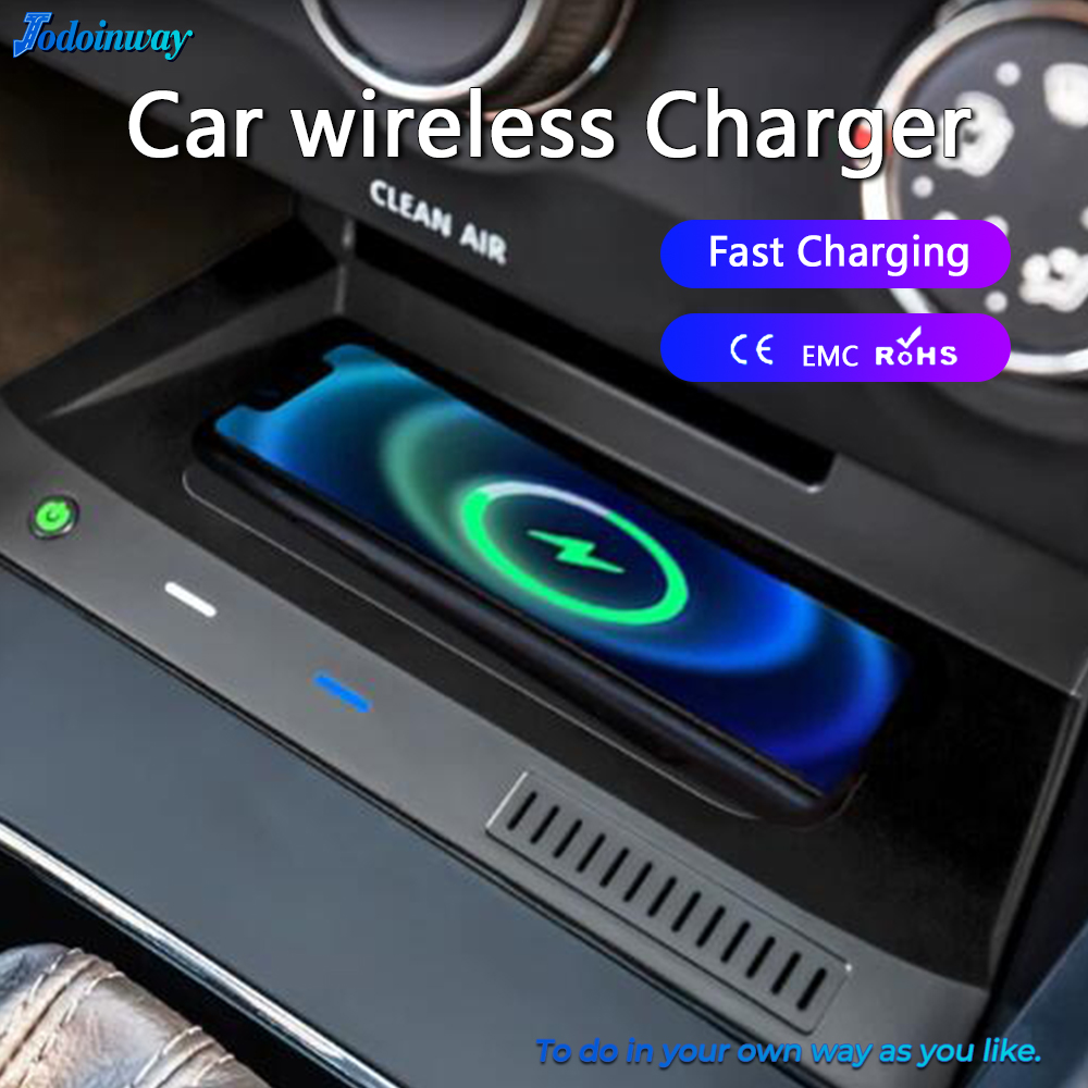 Car Fast Charging Wireless Cha - Wireless Car Charger Mount Fast Charging recension och pris