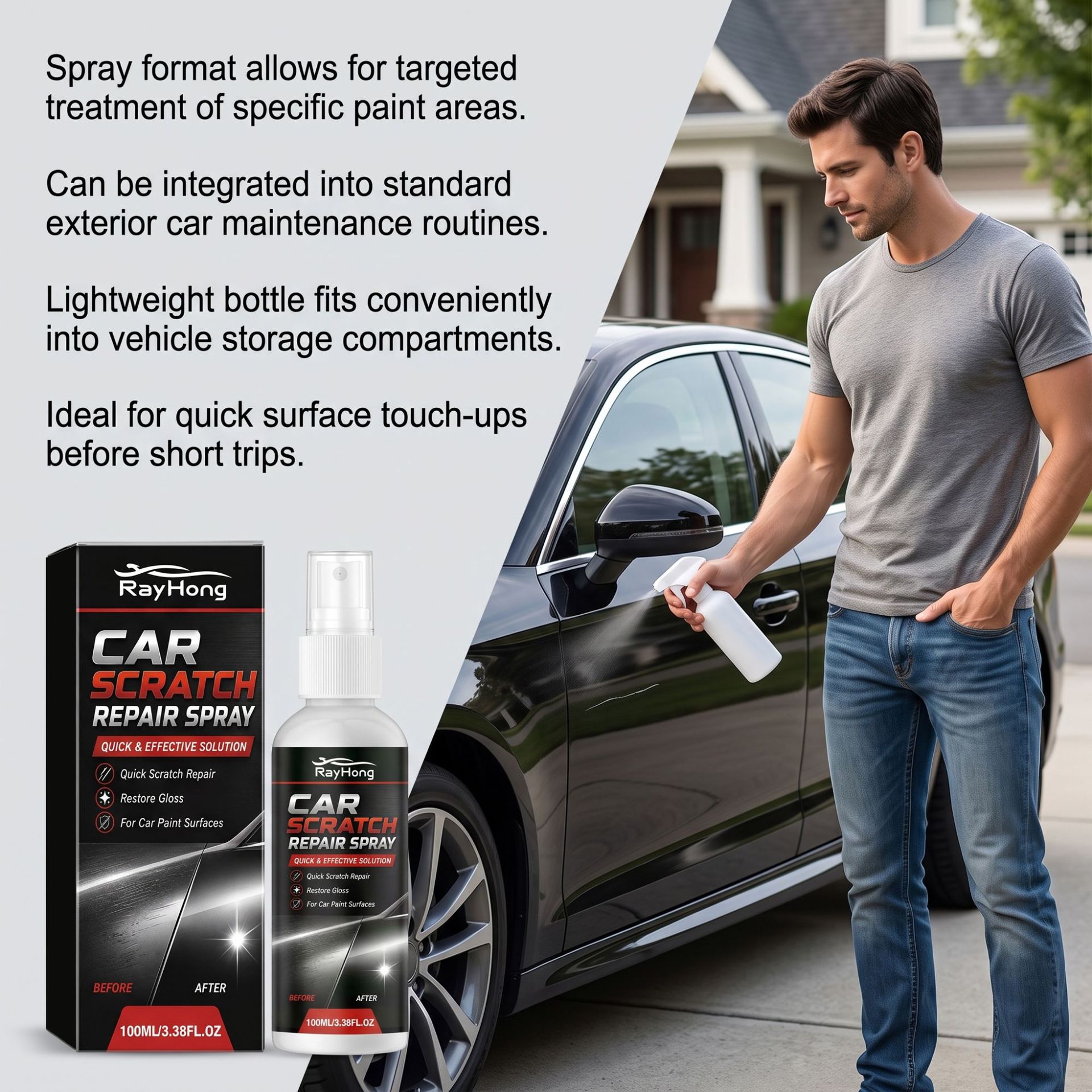 Car Scratch Remover Nano Spray - Car Care recension och pris